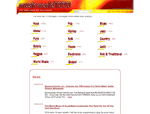 Tablet Screenshot of musicworld1000.com